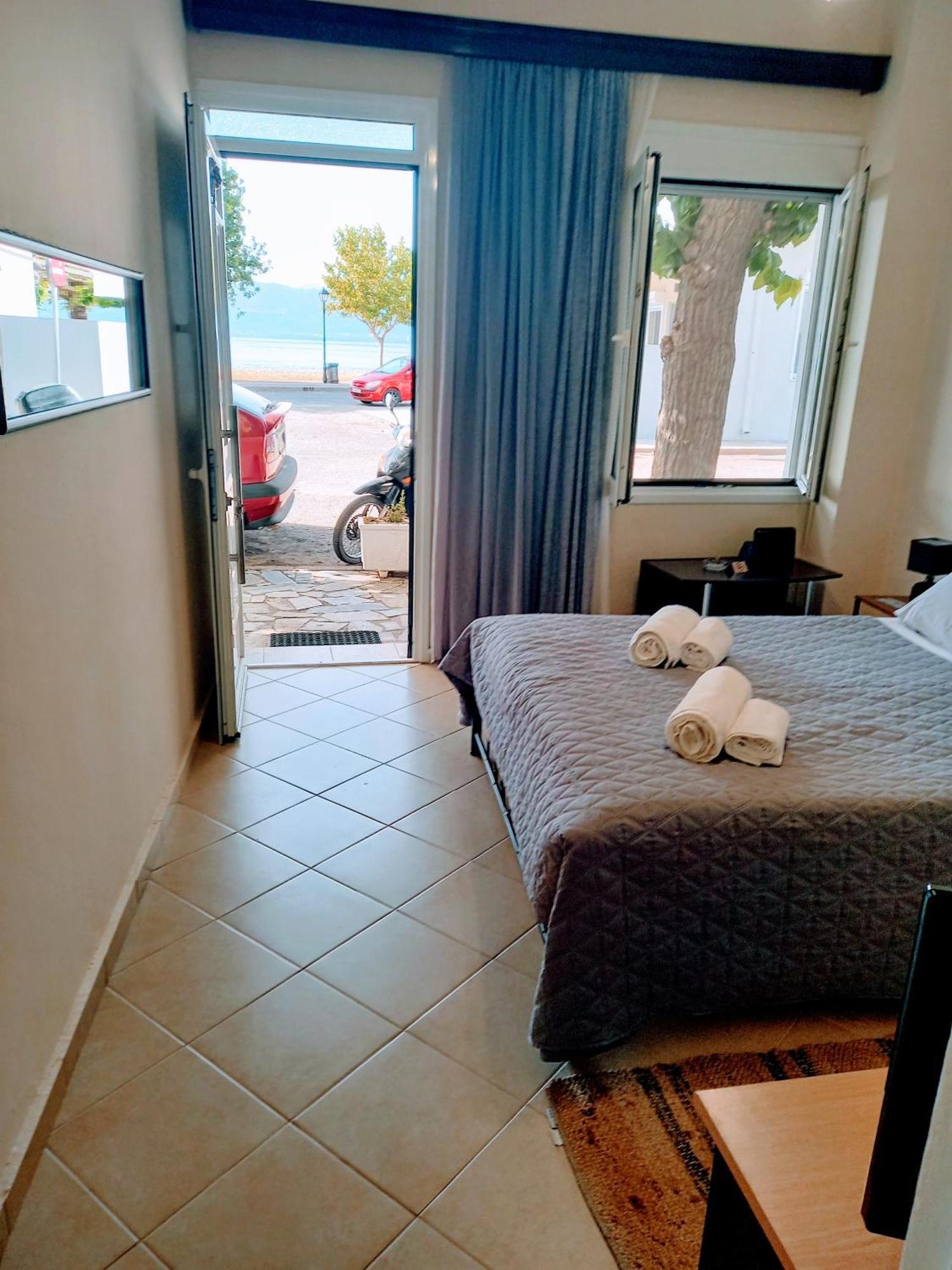 Pel House Daire Nafpaktos Oda fotoğraf